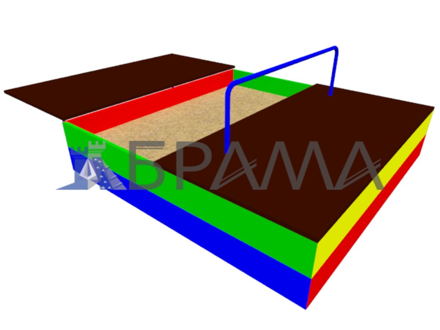 

Песочница с крышкой "БРАМА"