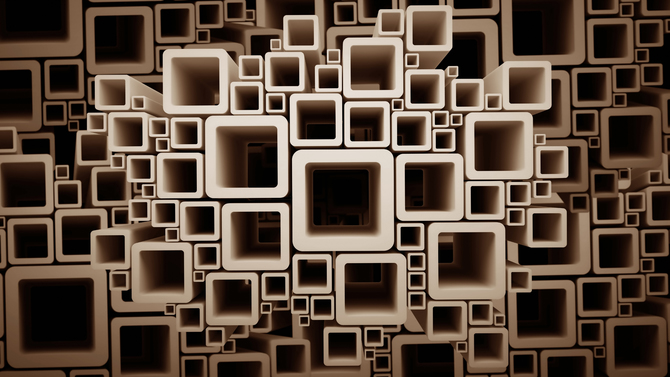 

Фотообои 3D '3d квадрат' (2622) , Штукатурка