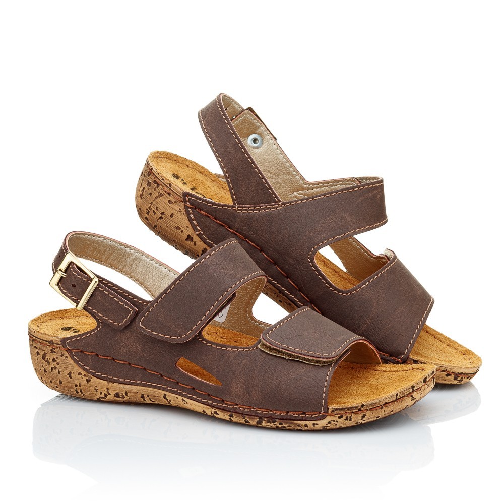 

Босоножки женские Inblu GO-2T, Коричневые р, 39