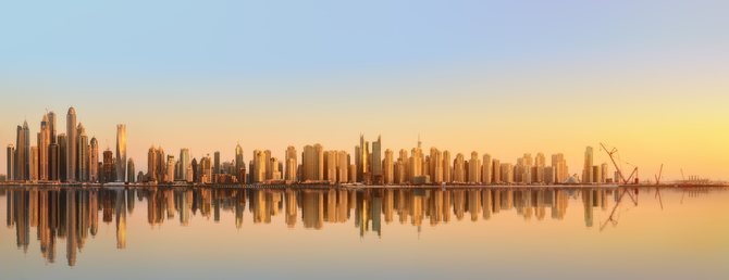 

Фотообои Панорамные 'Мегаполис' (3129) , Фреска