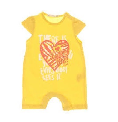 

Пісочник для дівчинки Bonne baby гірчичний 381156-01-62
