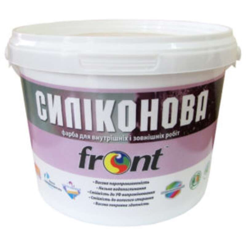 

Краска Front Краска Силиконовая 12л
