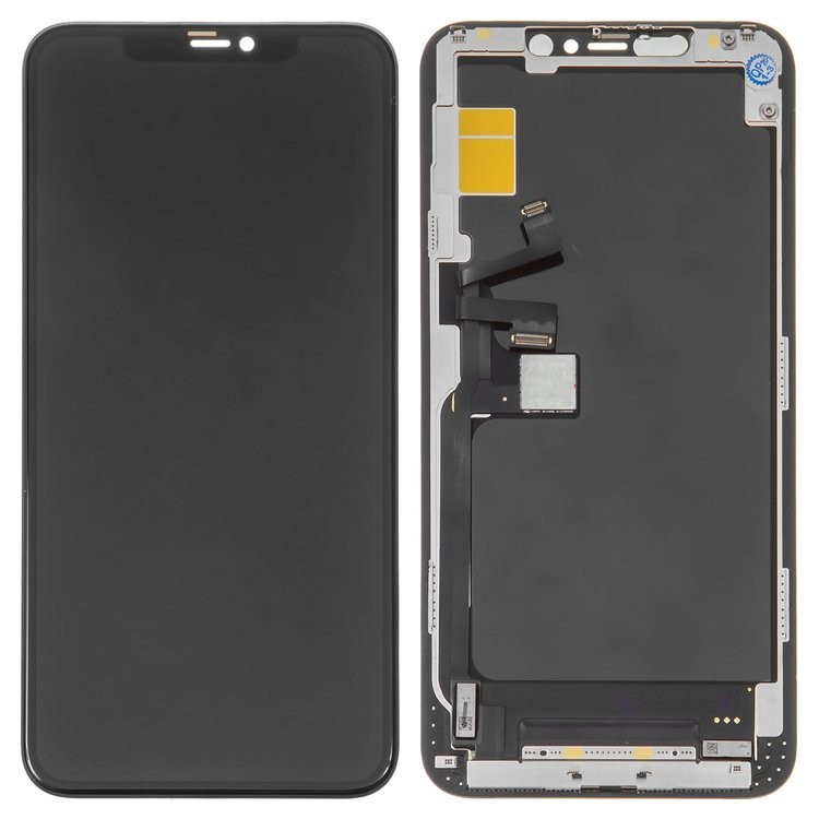 

Дисплей для Apple iPhone 11 Pro Max чорний із сенсорним екраном з рамкою HC