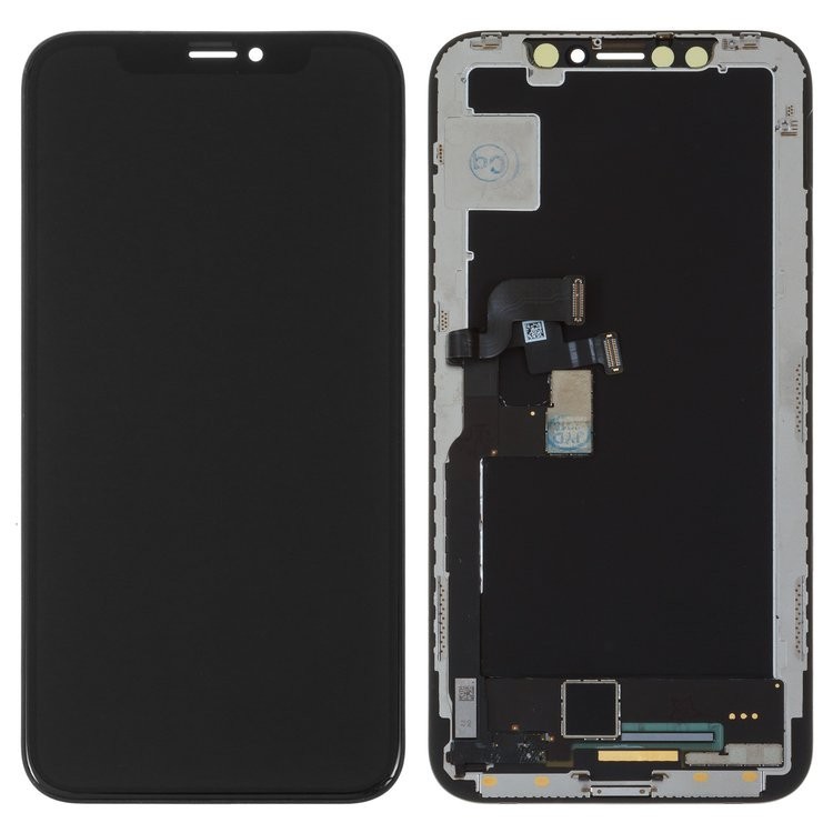 

Дисплей для Apple iPhone X чорний із сенсорним екраном з рамкою OLED original