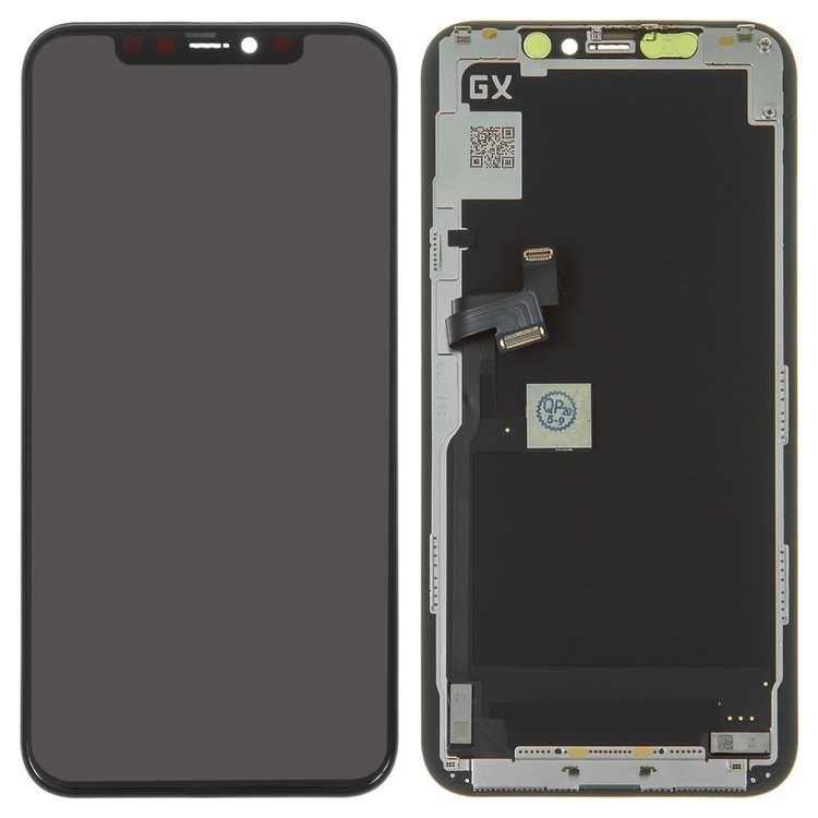 

Дисплей для Apple iPhone 11 Pro чорний із сенсорним екраном з рамкою OLED HC GX OEM soft