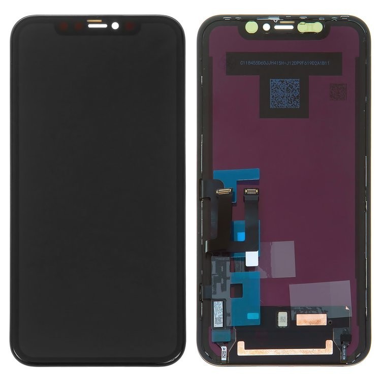 

Дисплей для Apple iPhone 11 чорний із сенсорним екраном з рамкою PRC Selfwelded OEM