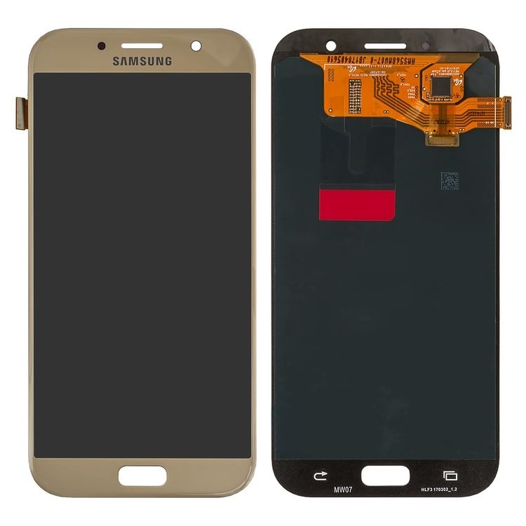 

Дисплей для Samsung A720 Galaxy A7 2017 золотистий із сенсорним екраном оригінал переклеєне скло