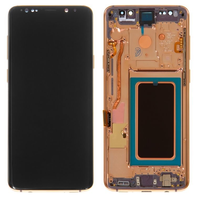 

Дисплей для Samsung G965 Galaxy S9 Plus золотистий із сенсорним екраном з рамкою OLED High Copy