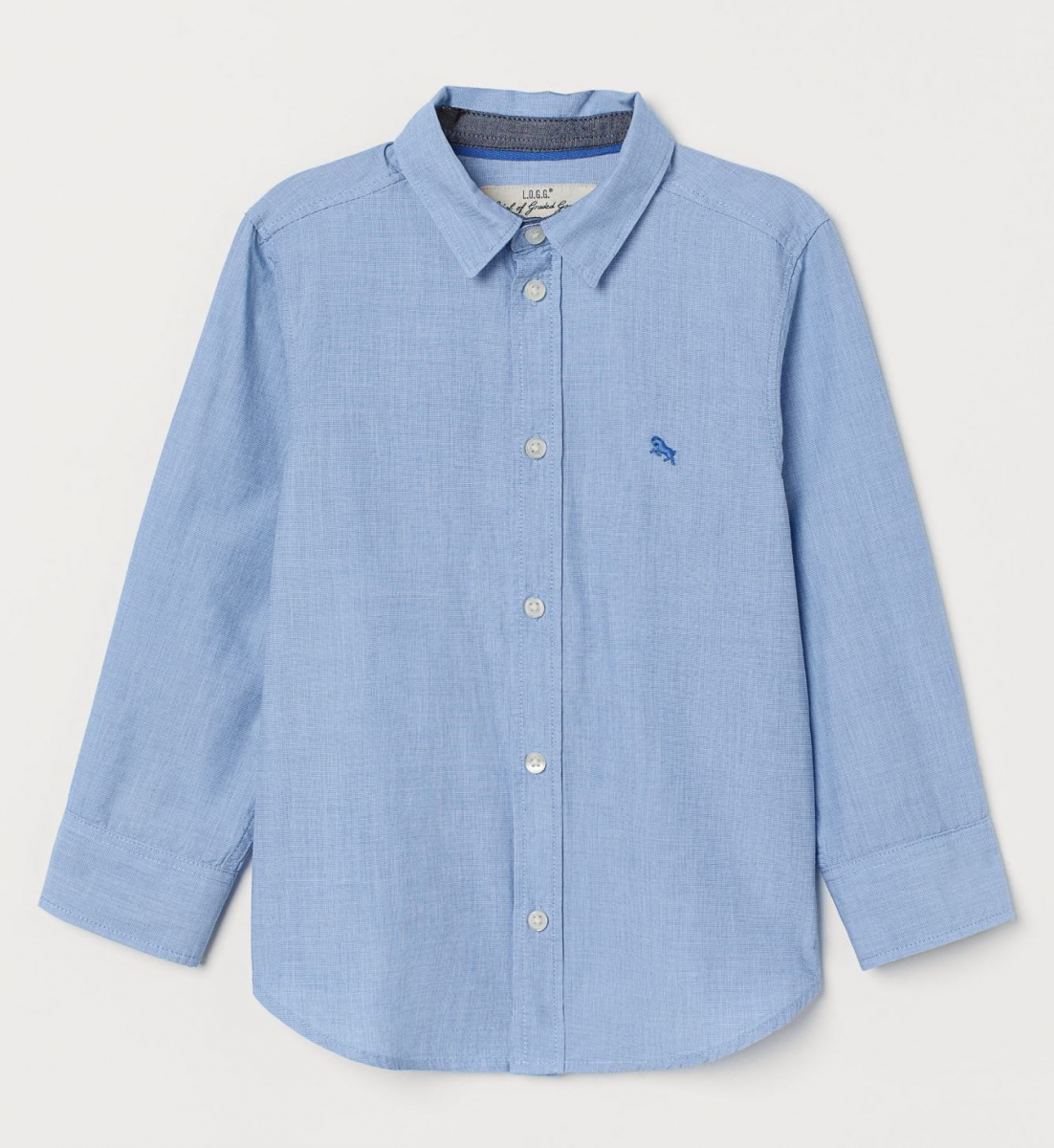 

Рубашка H&M 0866126002 140 СМ Голубой 64602