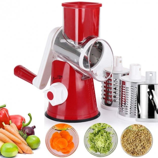 

Овочерізка kitchen master мультіслайсер для овочів і фруктів (6576)