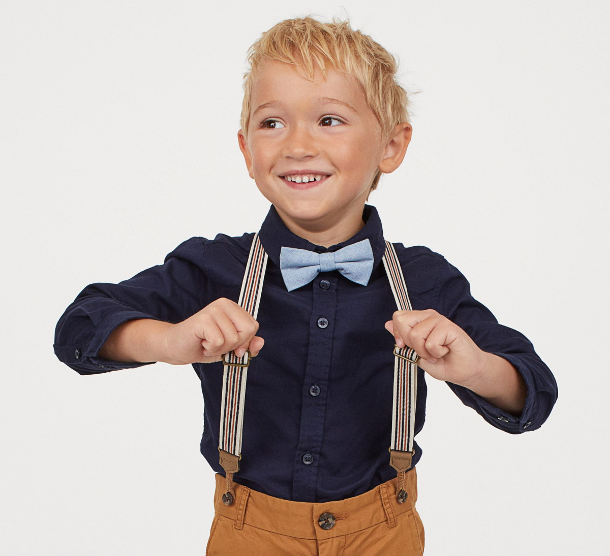 

Рубашка для мальчика H&M 876677002 98 СМ Темно-синий 64601