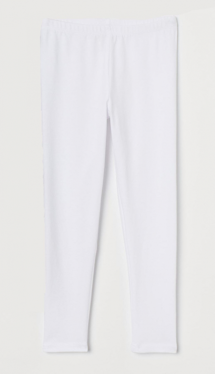 

Лосины для девочки H&M 793406010 140 СМ Белый 64651
