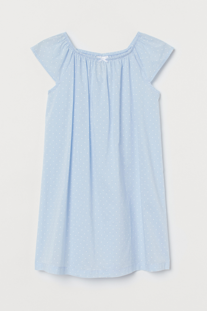 

Ночная рубашка H&M 0826592 146-152 СМ Голубой 64663