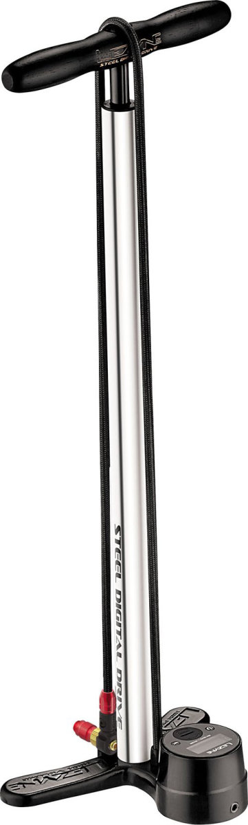 

Підлоговий насос Lezyne STEEL DIGITAL DRIVE Сріблястий 220psi Y13