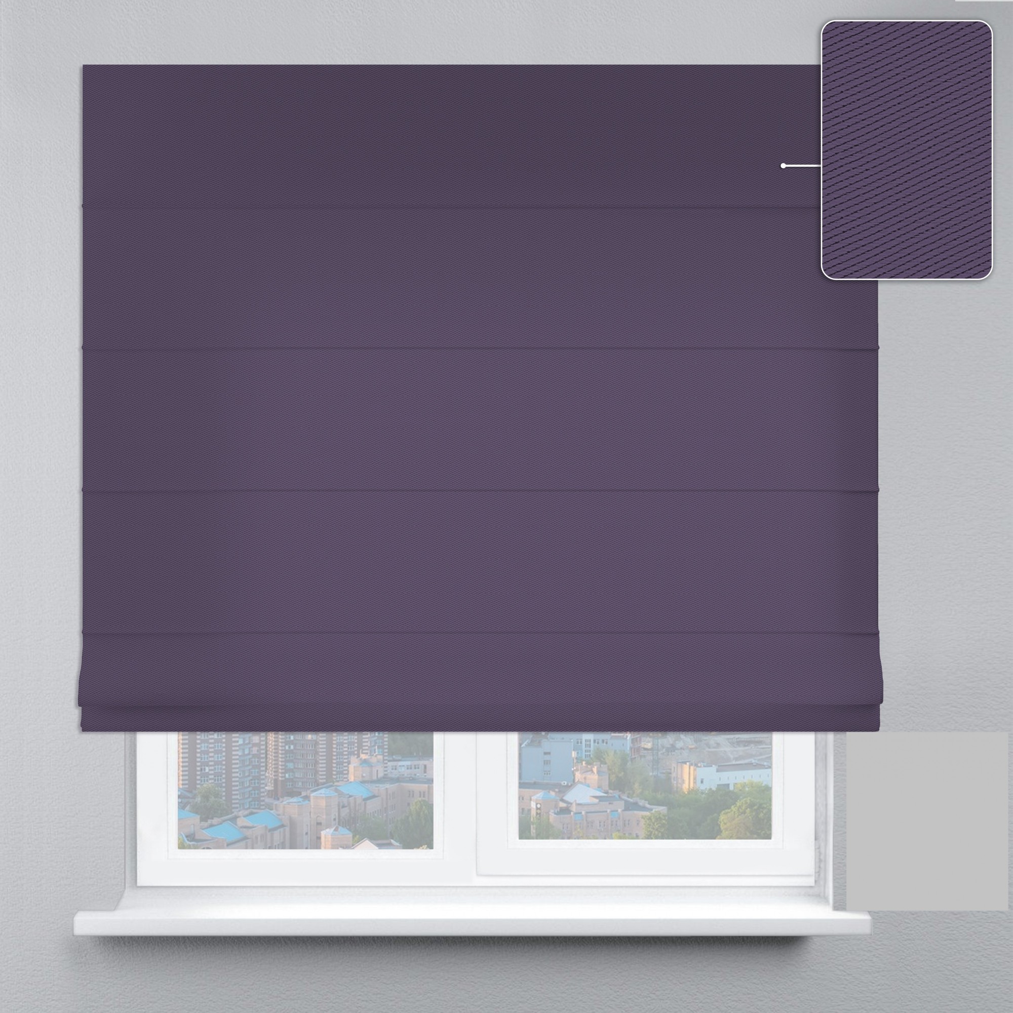 

Римские шторы DECOLIV Блэкаут Перфект сиреневый 100*170 см