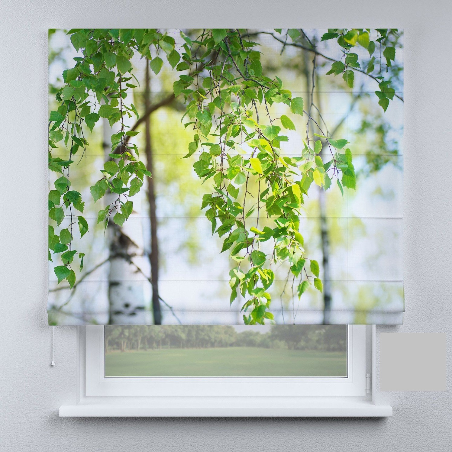 

Римские шторы DECOLIV листья березы 50*170 см