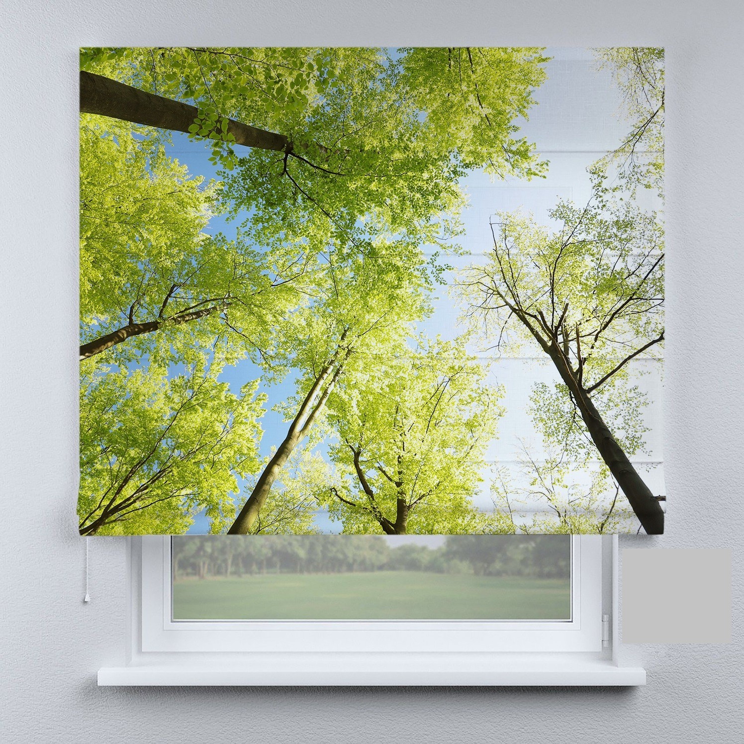 

Римские шторы DECOLIV весенный лес 290*170 см