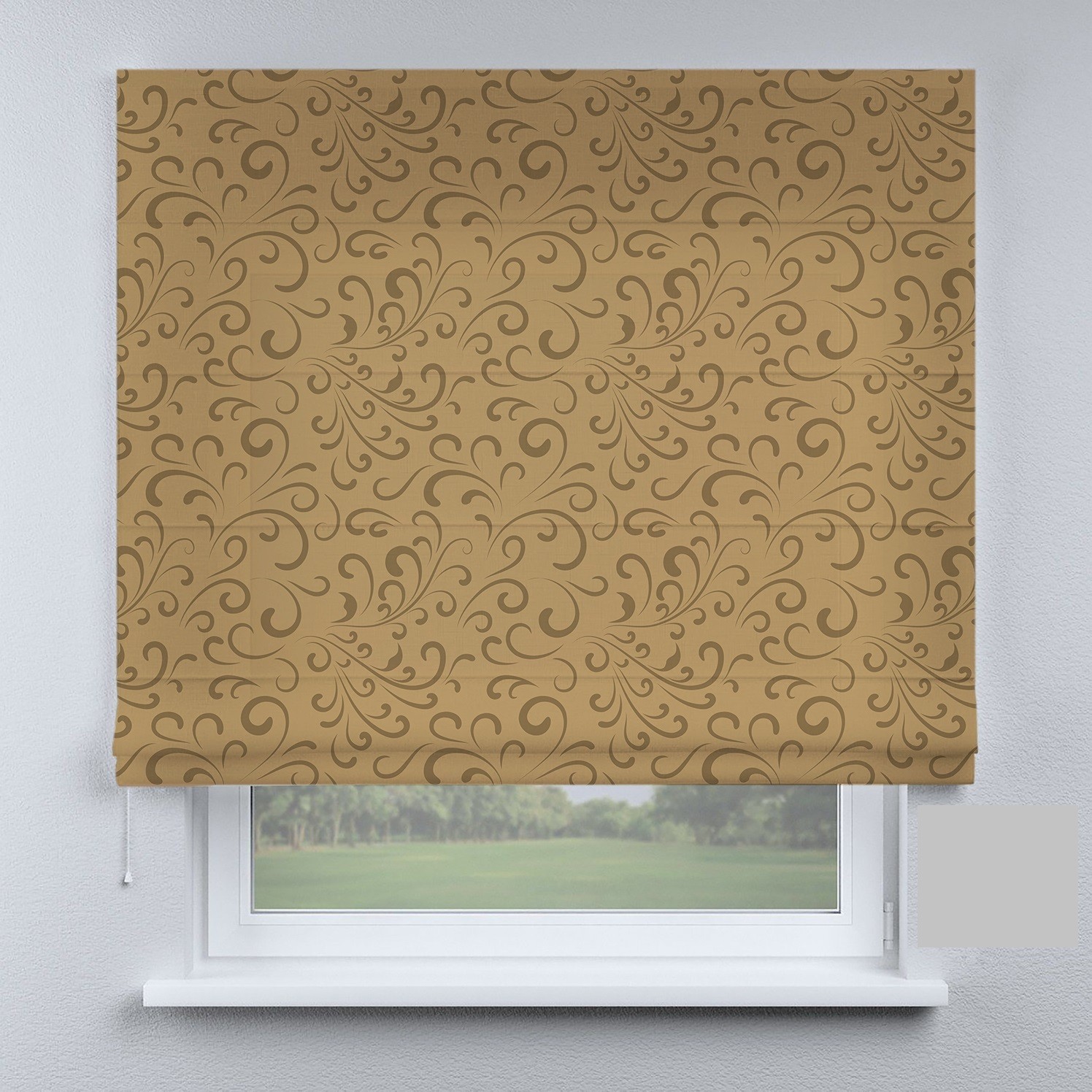 

Римские шторы DECOLIV модерн темно-коричневый 150*170 см