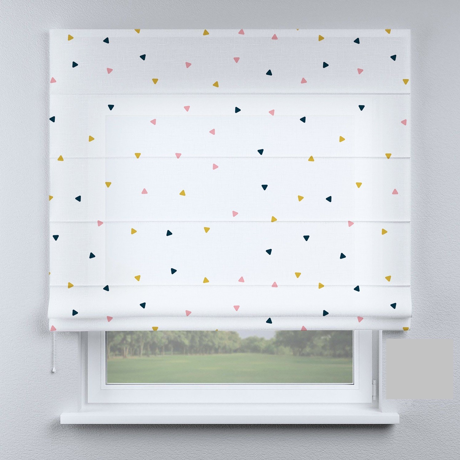 

Римские шторы DECOLIV треугольники маленькие 220*170 см