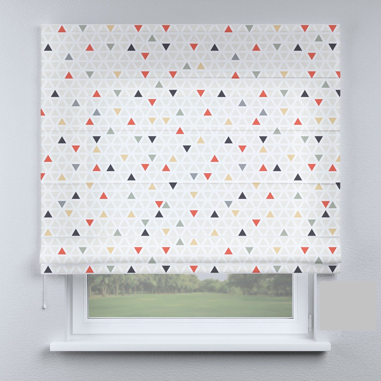 

Римские шторы DECOLIV маленькие треугольники 100*170 см