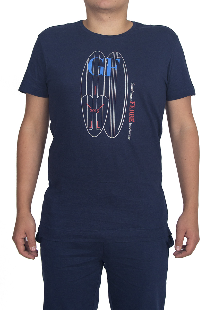 

Футболка GF Ferre L Синий (TSH53066NAVY2-L)