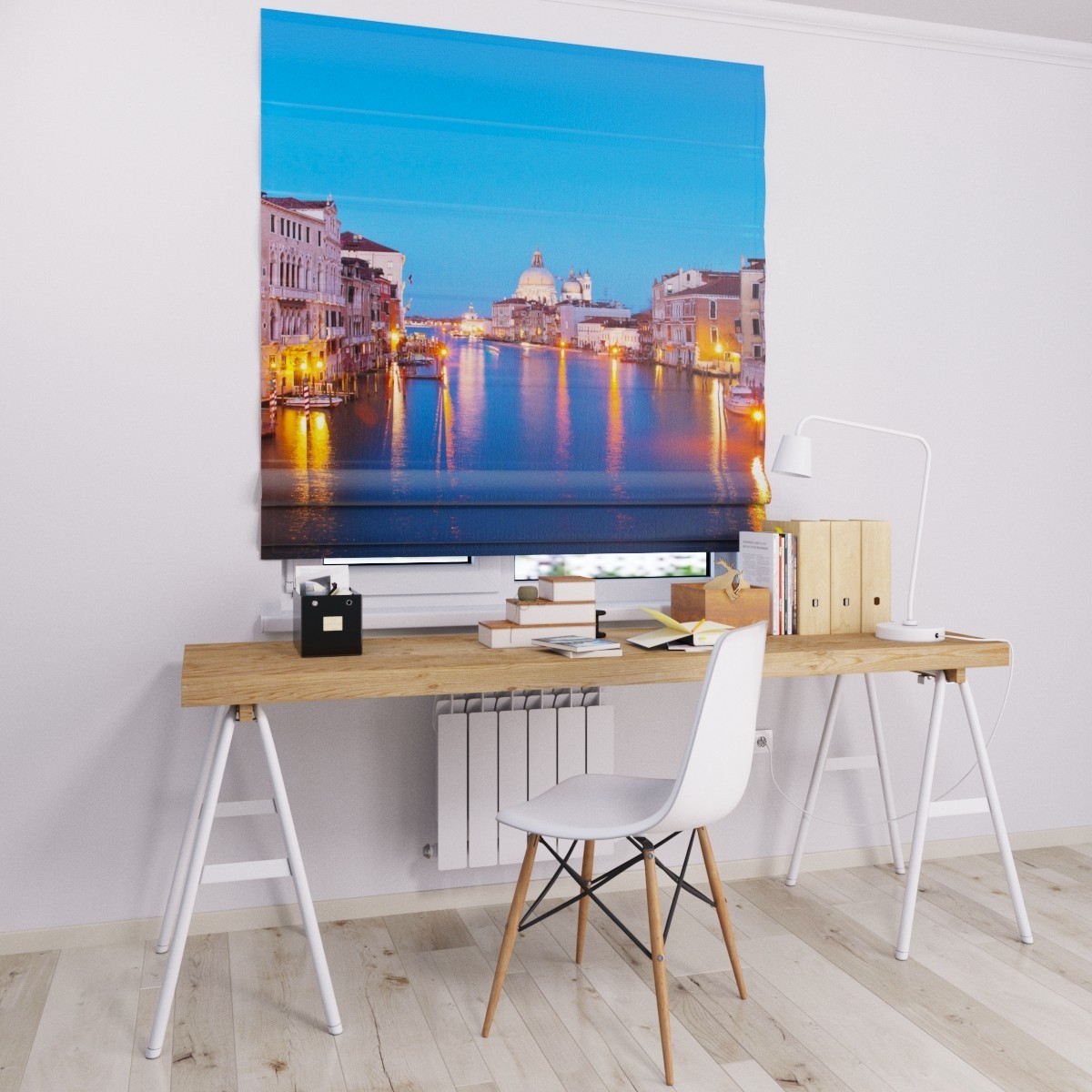 

Римские шторы DECOLIV река в городе 190*170 см