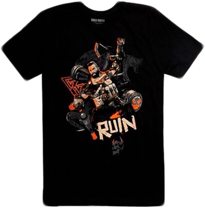 

Футболка Gaya COD "Black Ops 4 T-Shirt Ruin Knock Black" L (GE6300L)