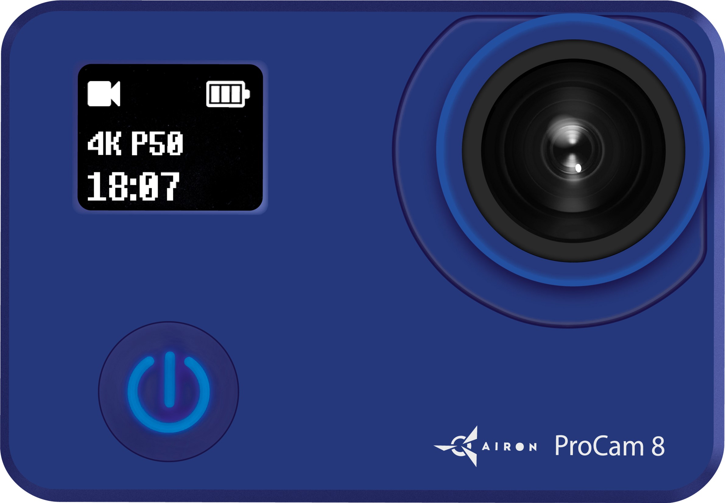 Акція на Видеокамера AirOn ProCam 8 Blue (4822356754475) від Rozetka UA