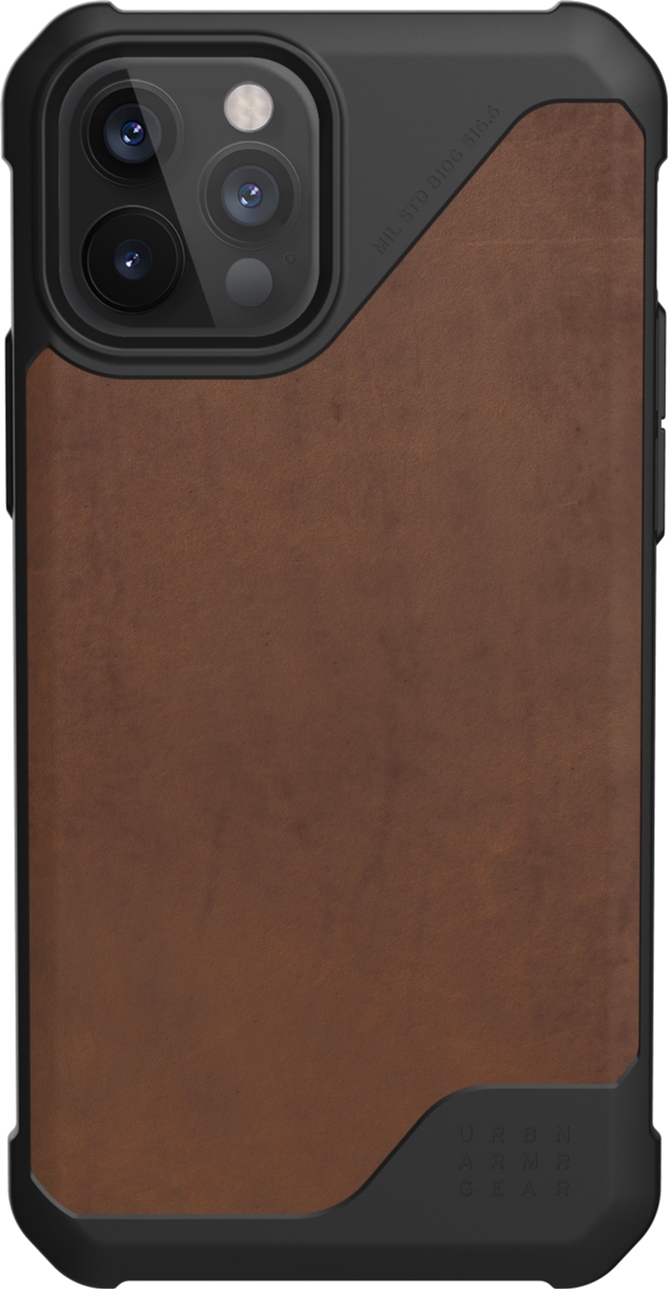 

Панель UAG Metropolis LT Leather для Apple iPhone 12/12 Pro Brown