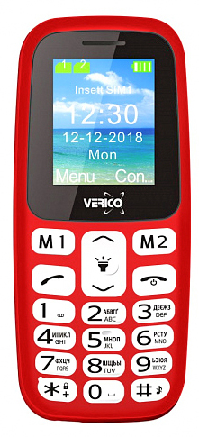 

Мобильный телефон Verico Classic A183 Red