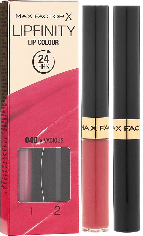 Помада для губ Max Factor Lipfinity помада 2.3 мл + Блеск №142 Evermore ...
