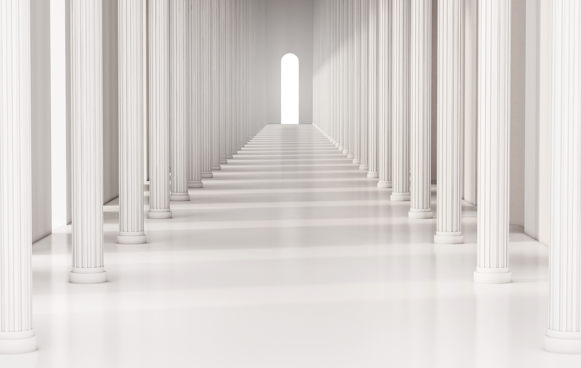 

Фотообои 3D 'Зал с колнами' (3383) , Иней