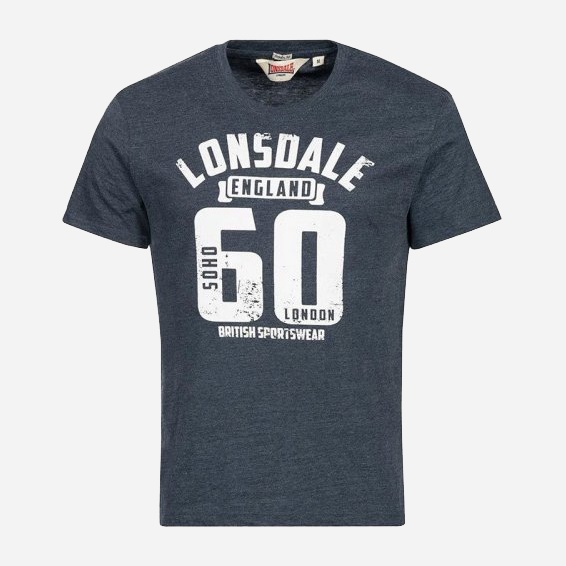 

Футболка Lonsdale READING 113801-3079 M Marl Navy