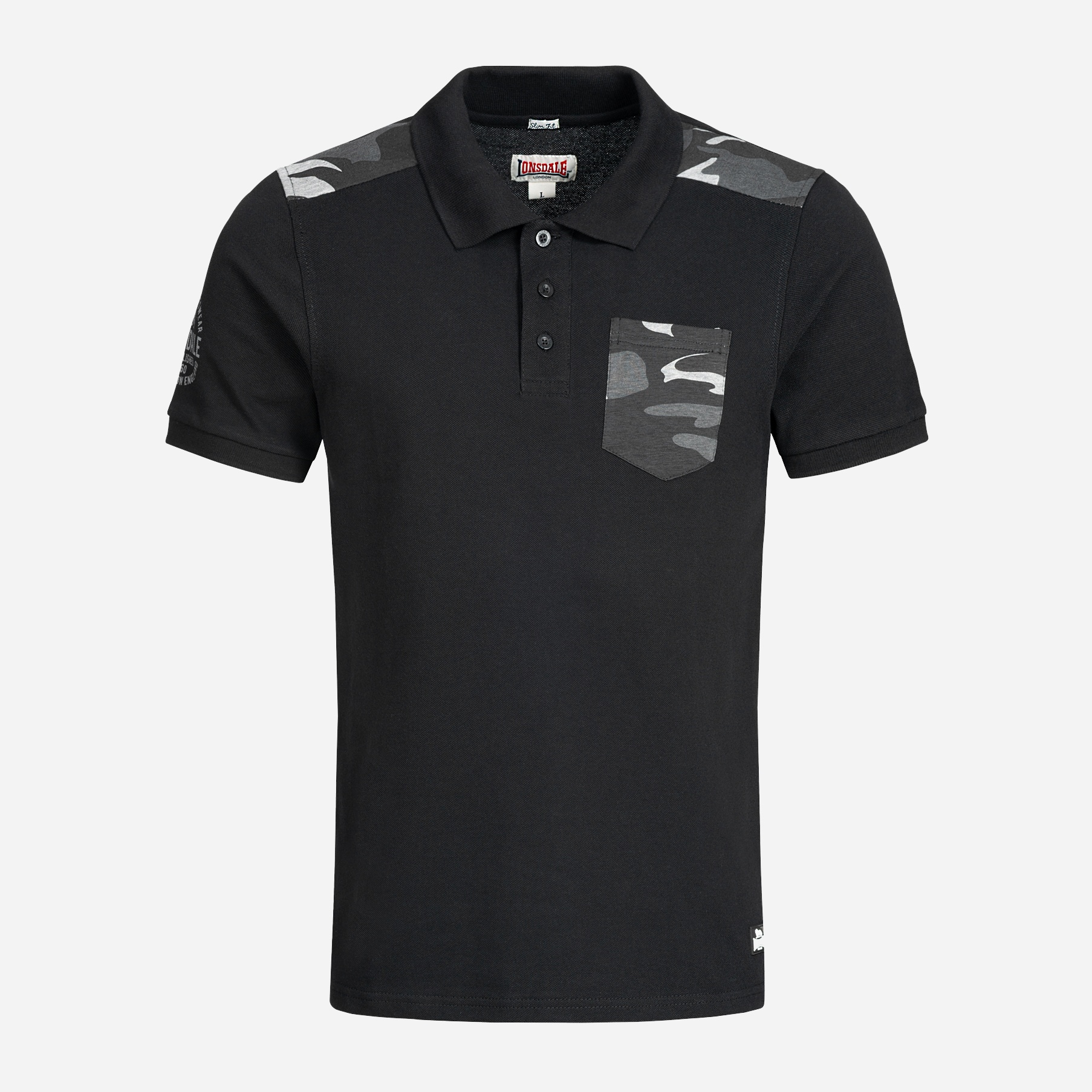 

Поло Lonsdale FAR ROYDS 113980-1000 S Black