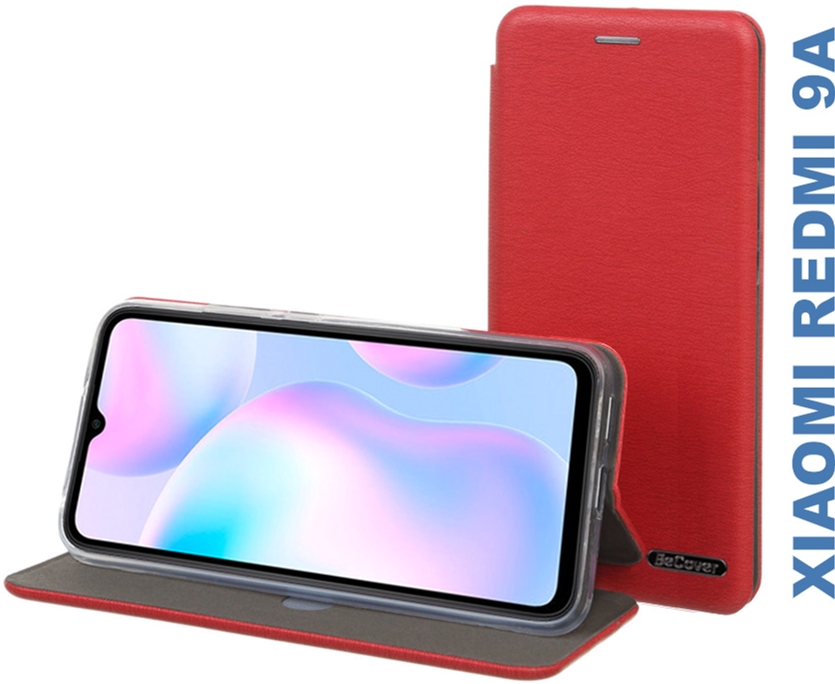

Чехол-книжка BeCover Exclusive для Xiaomi Redmi 9A Burgundy Red