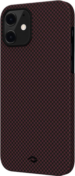 

Панель Pitaka MagEZ Case Plain для Apple iPhone 12 mini Black/Red