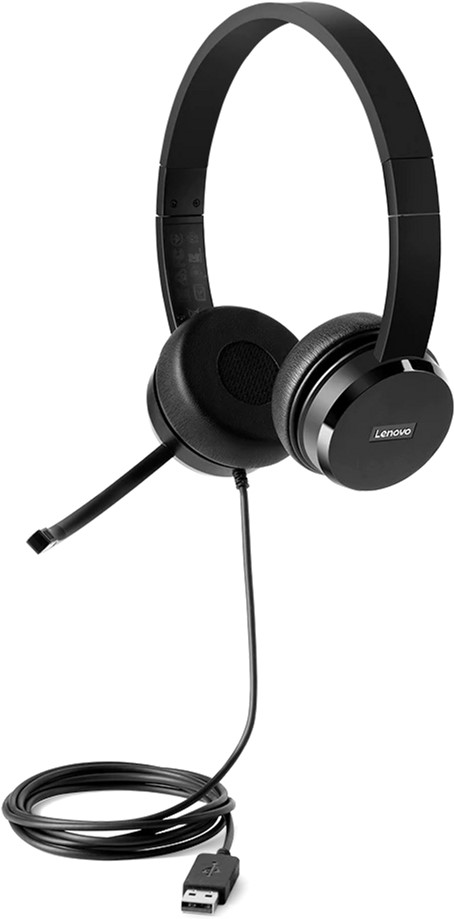 

Наушники Lenovo 100 Stereo USB Headset (4XD0X88524)