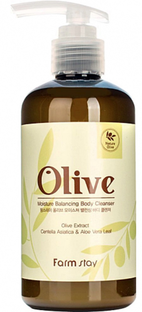 Акция на Увлажняющий гель для душа FarmStay Olive Moisture Balancing Body Cleanser с экстрактом оливы 250 мл (8809615881088) от Rozetka UA
