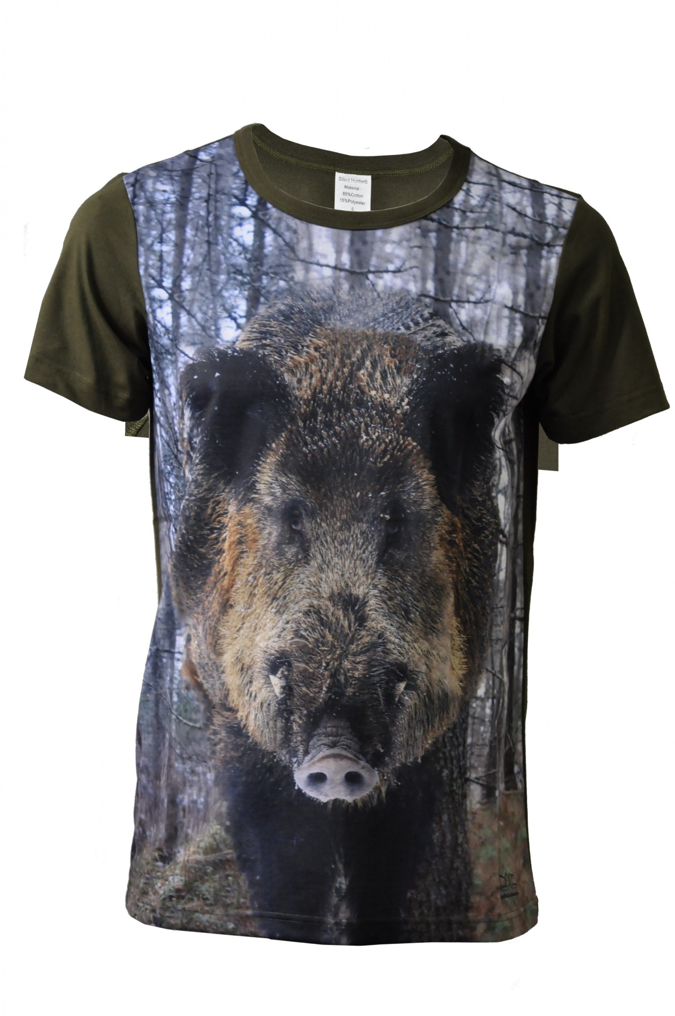 

Футболка Silent Hunter Кабан  Green, Футболка Silent Hunter Кабан 2XL Green