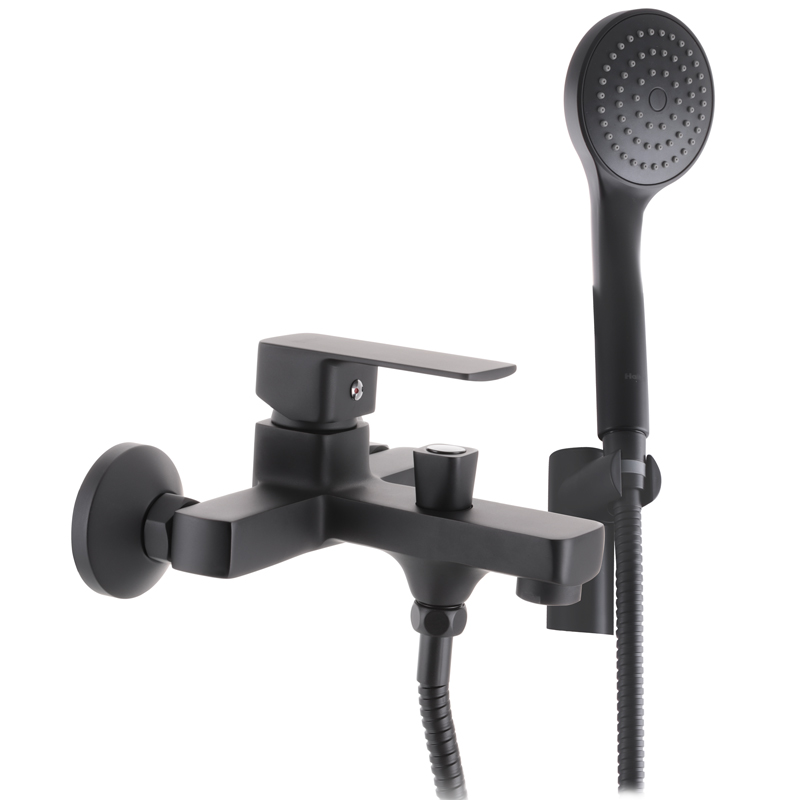 

Смеситель для ванны HAIBA KUBUS 009 EURO Черный (HB3932) (SR802441)