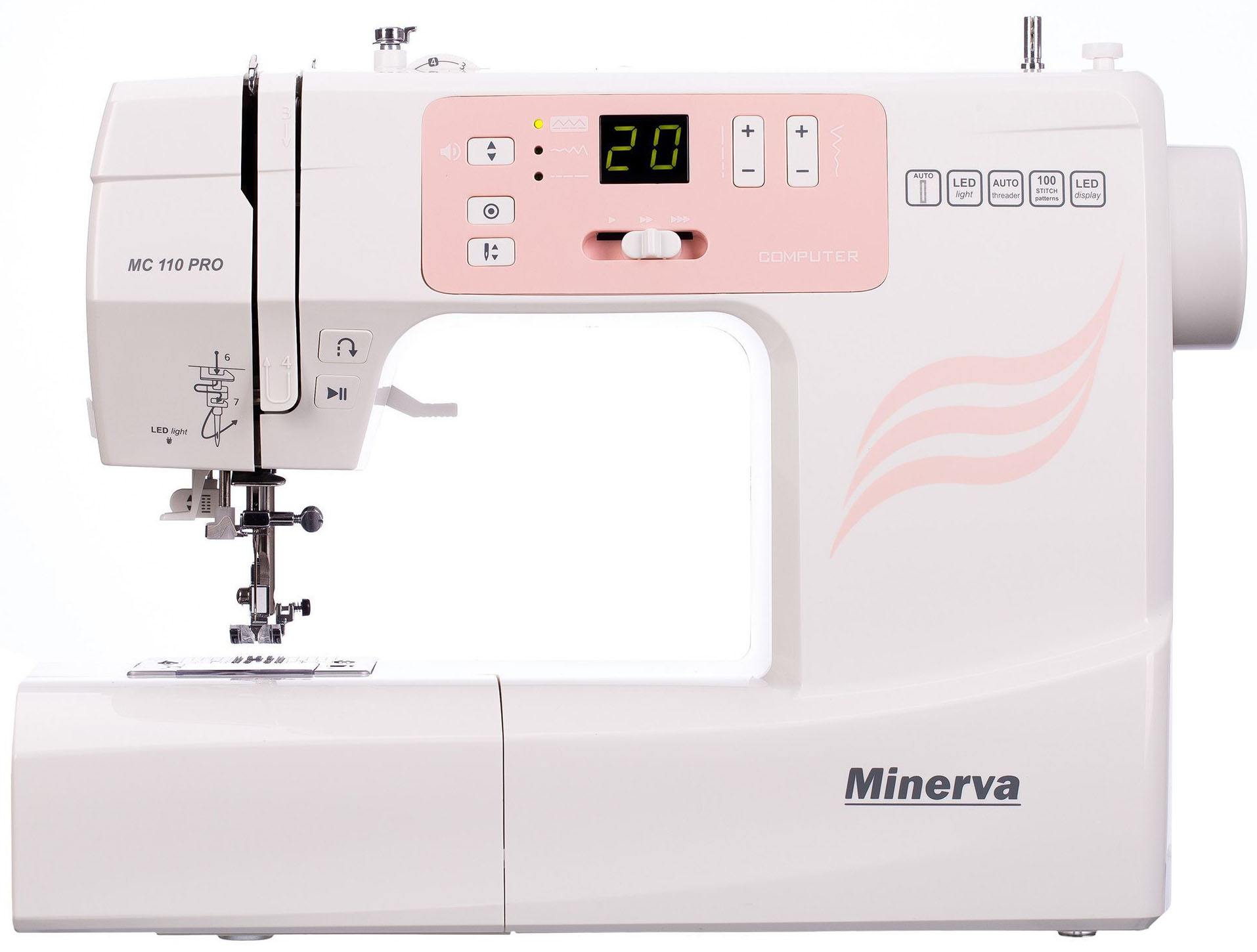 

Швейная машина MINERVA MC110 PRO