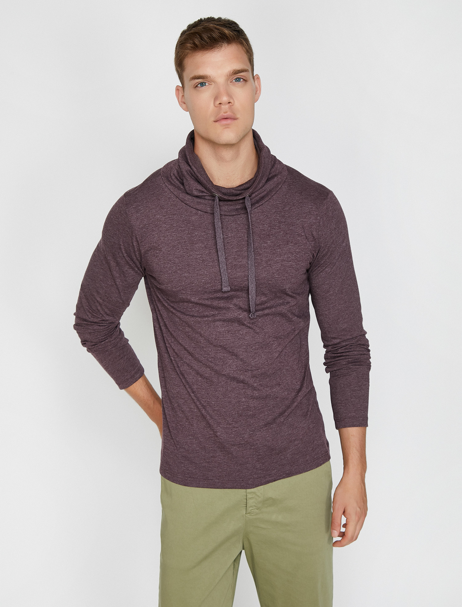 

Толстовка Koton 0KAM12233LK-335 L Aubergine