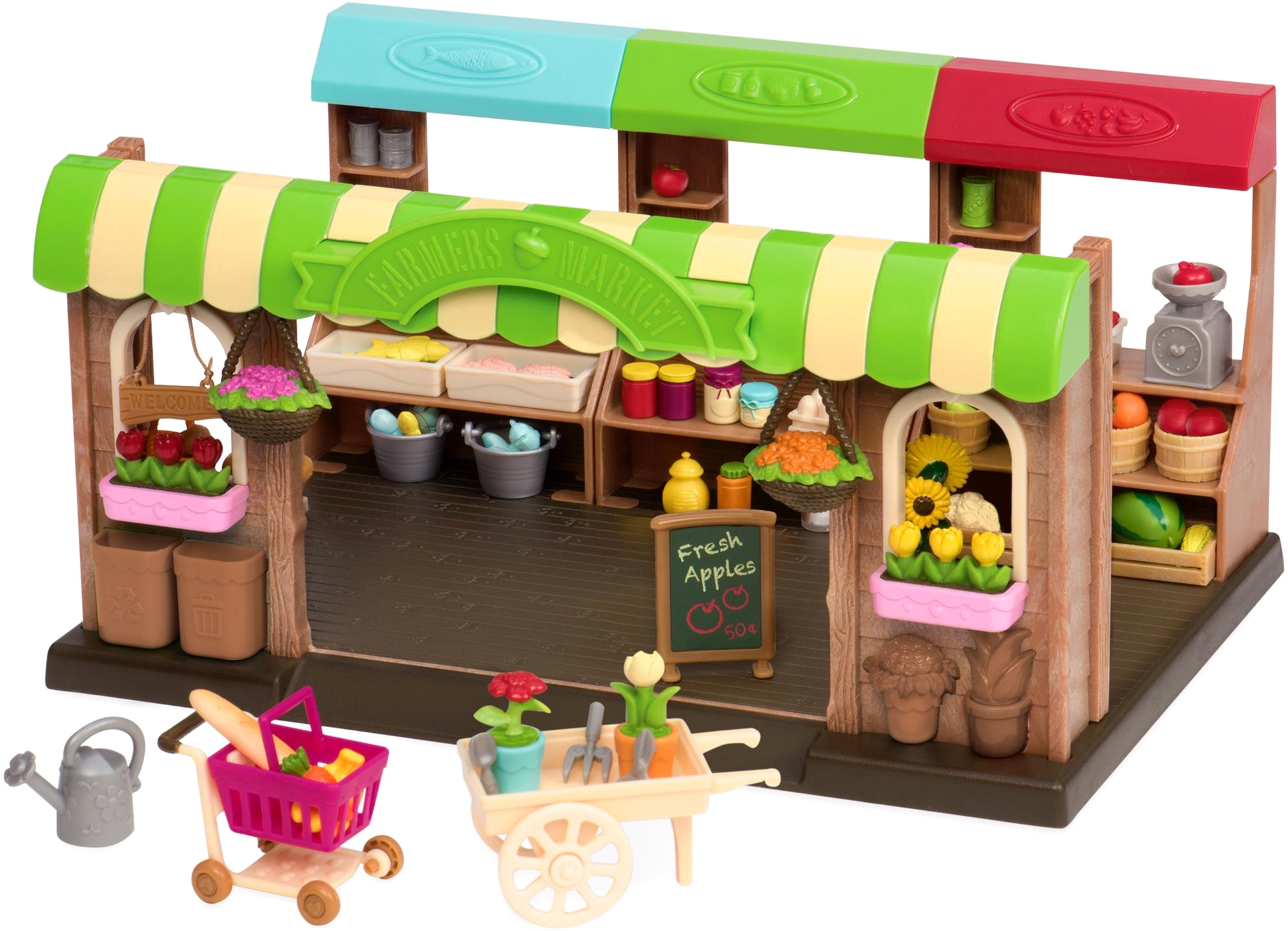 

Игровой набор Li'l Woodzeez Фермерский рынок (WZ6630)