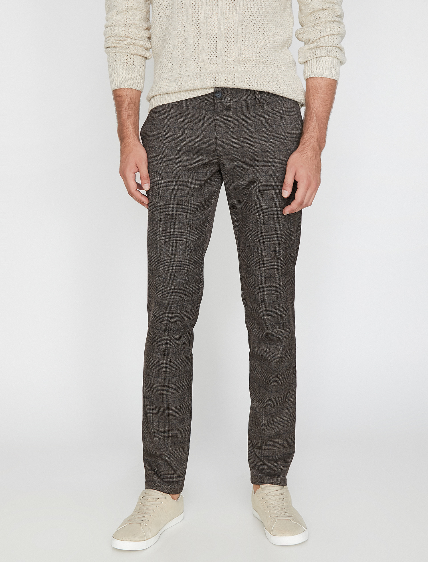 

Брюки Koton 0KAM41739BW-21W 48 Brown Check
