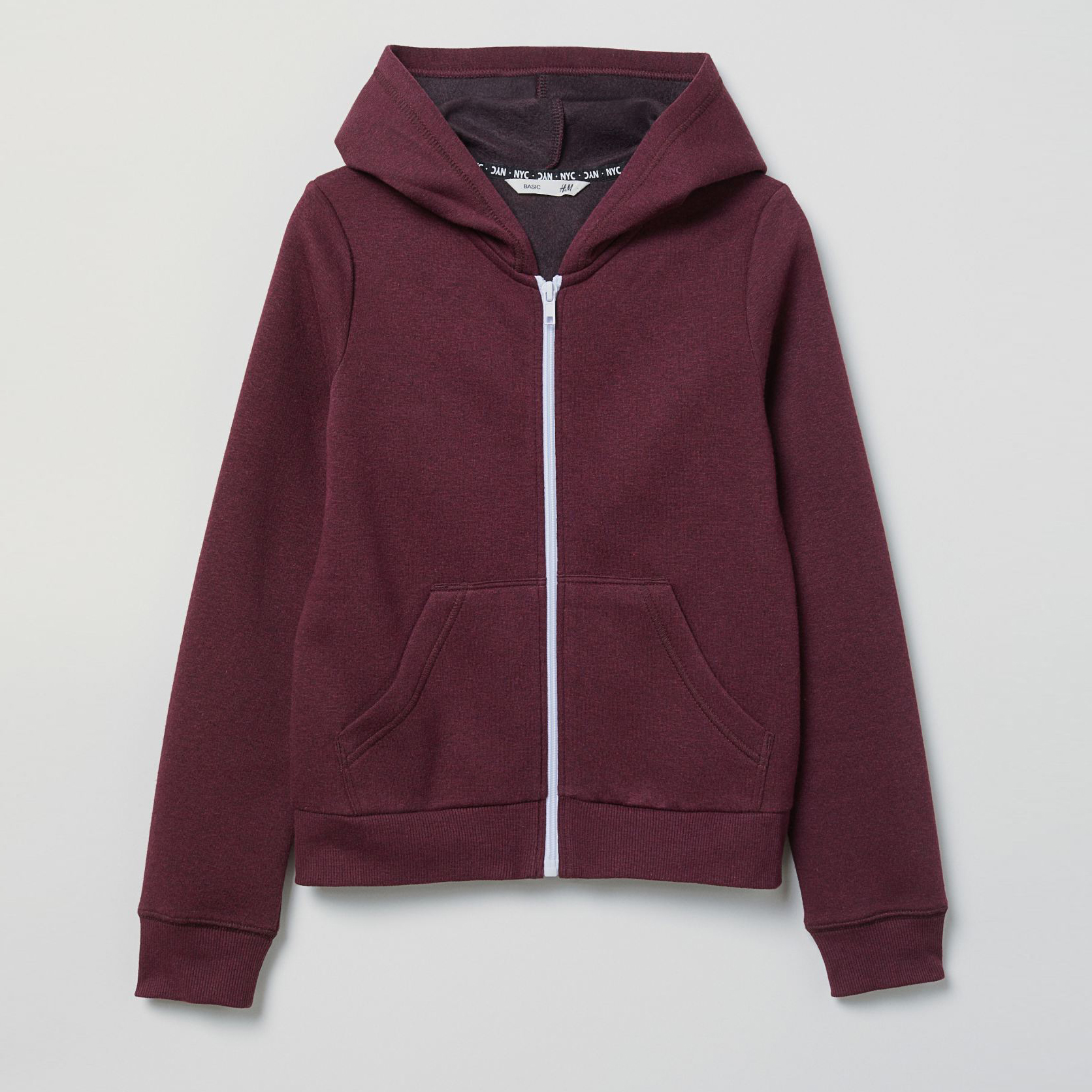 

Толстовка H&M 412-4877508 146-152 см Бордовая