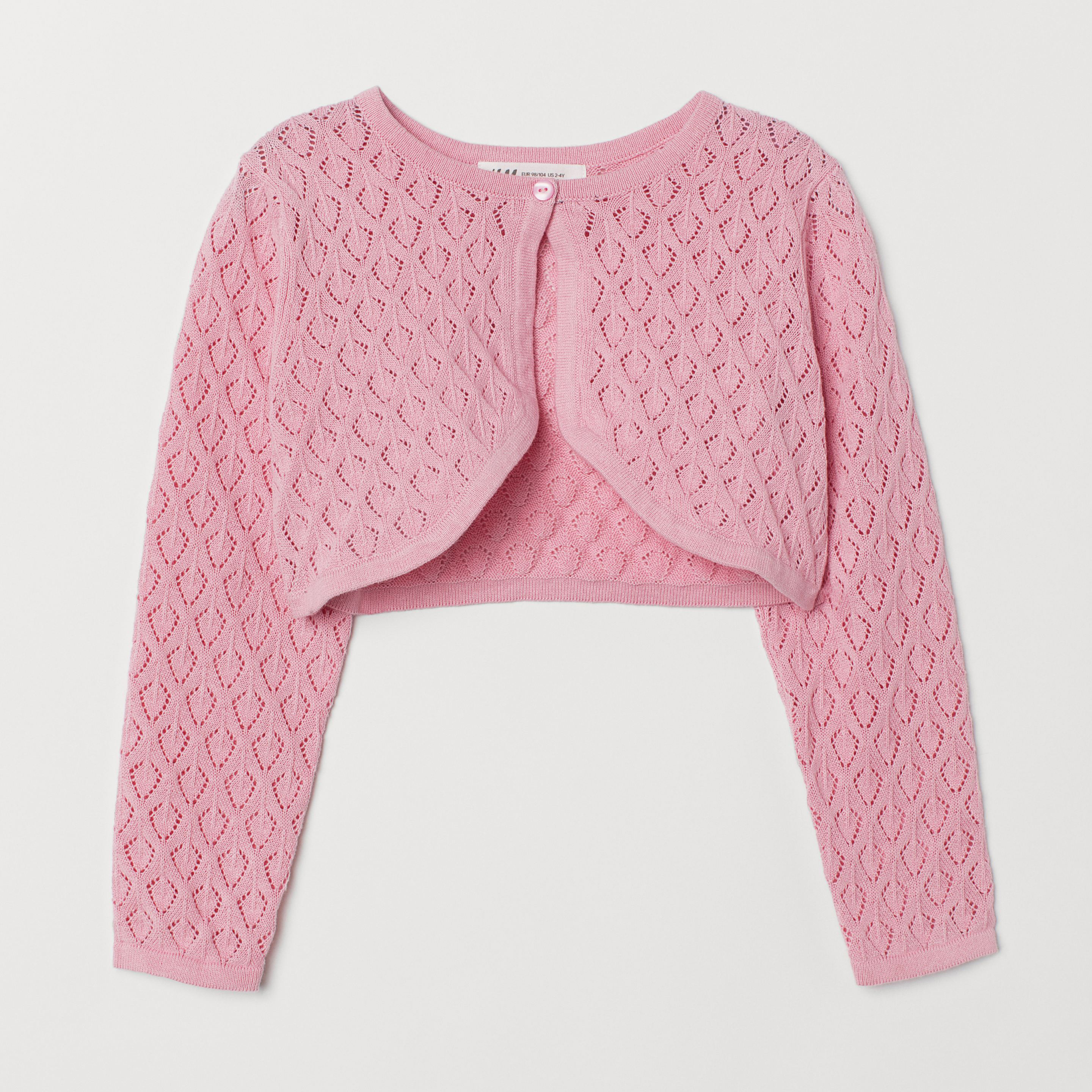 

Болеро H&M 6980399 134-140 см Розовое