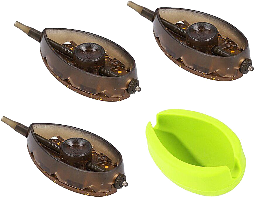 

Набор кормушек Mikado Quick Method-Feeder Aperio Q.M.F. System Set L 3+1 с формой для наполнения 3х60 г (AMFA-QMF-SET-3L-60)