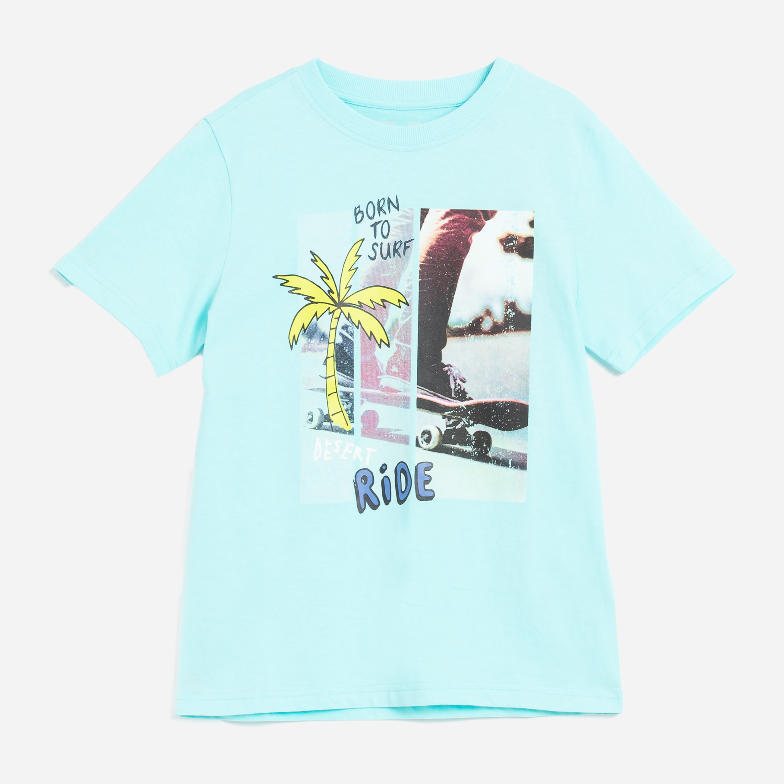 

Футболка Coccodrillo Everyday Desert Skate WC1143201EDE-013 92 см Голубая