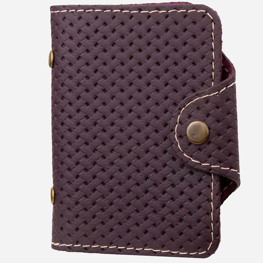 

Кардхолдер кожаный Eterno AN-K110-violet Фиолетовый