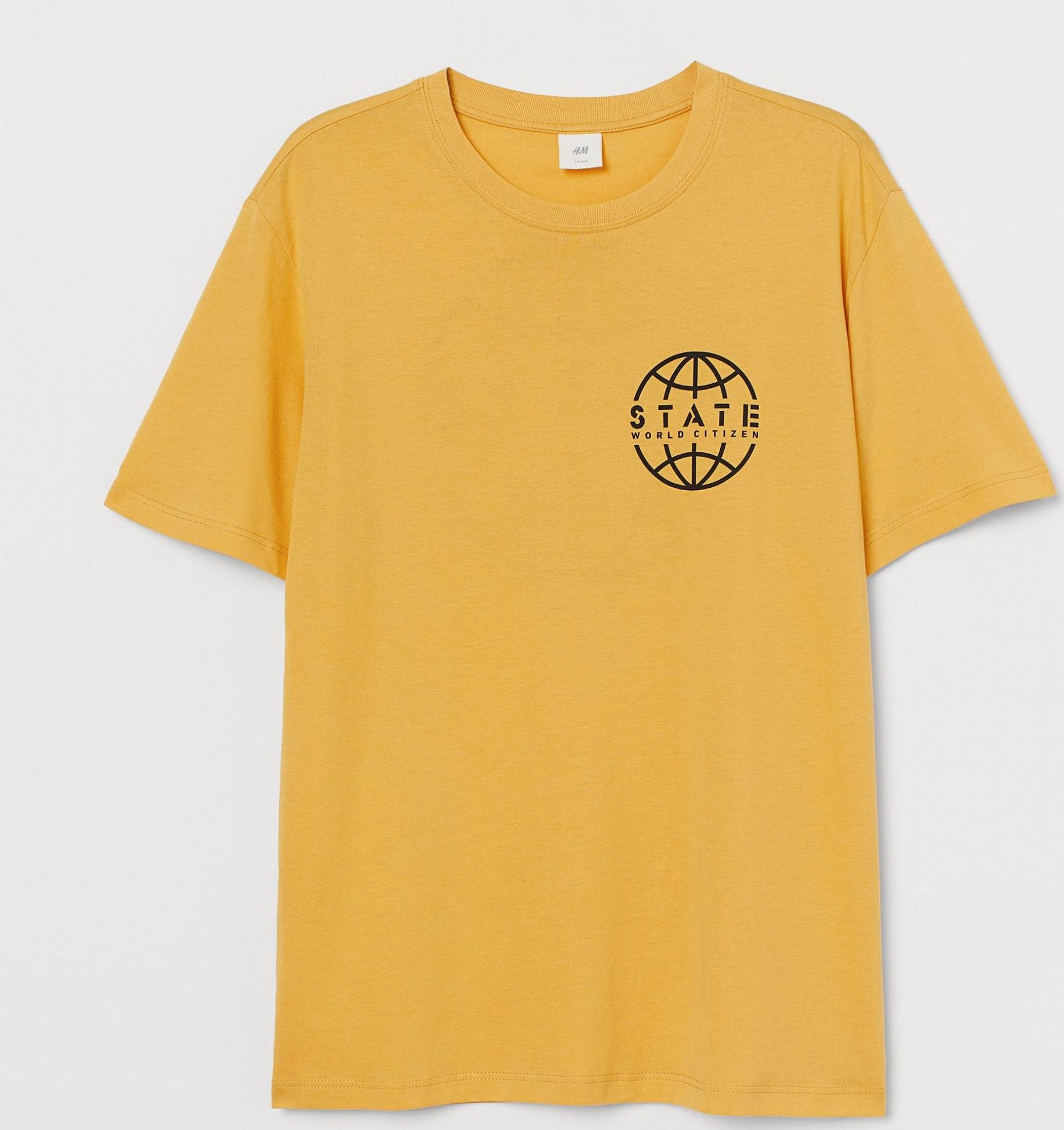 

Футболка H&M 6999230 XS Желтая